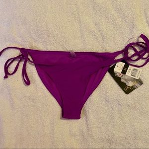 Never-worn Adjustable Purple Bikini Bottoms